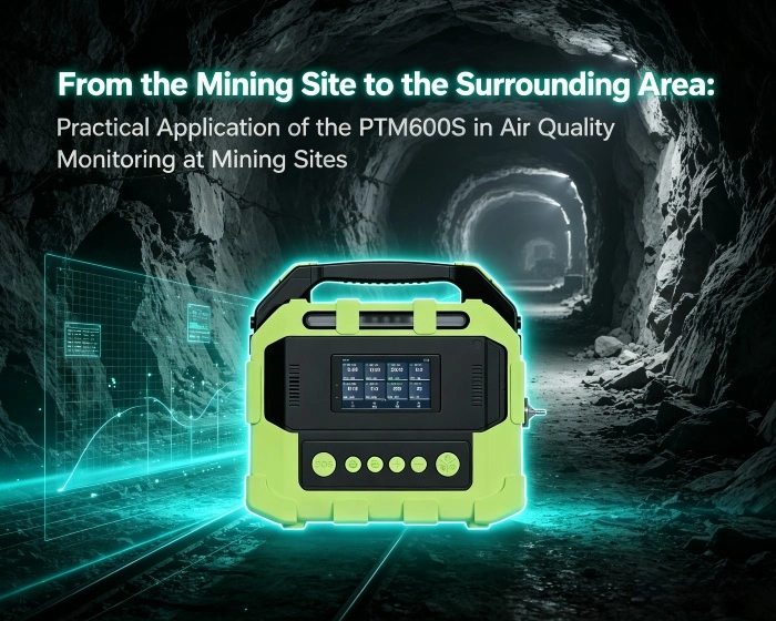 Dai siti minerari alle aree sensibili circostanti: applicazione pratica del PTM600S-AQI per il monitoraggio della qualità dell'aria in un sito minerario in Guinea