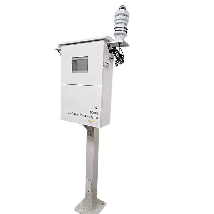 Sistema di monitoraggio online del gas degli inquinanti atmosferici