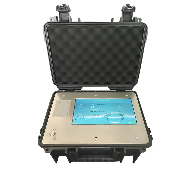 Analizzatore della pulizia dell'olio idraulico