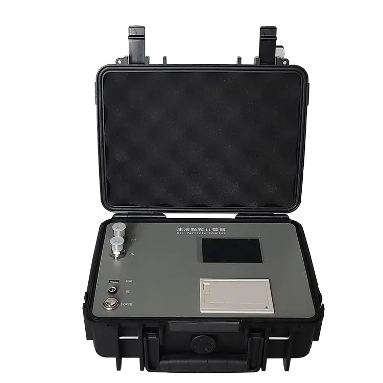 Monitor mobile della pulizia dell'olio