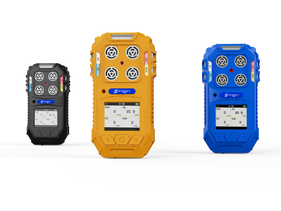 MS104K Rilevatore di gas portatile 4 in 1