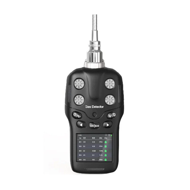 Rilevatore di gas portatile 4 in 1