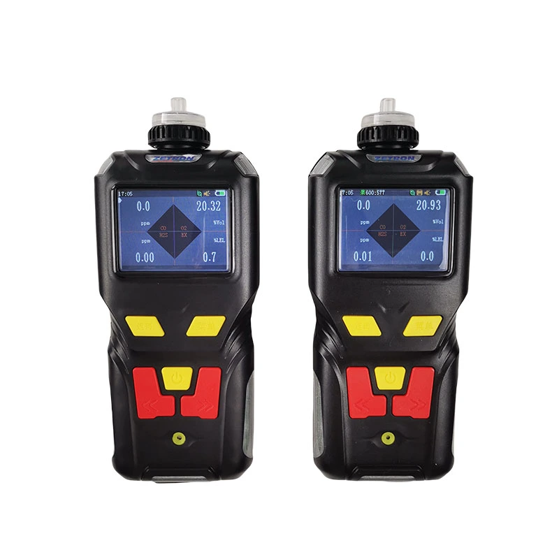 Rilevatore di gas portatile 4 in 1