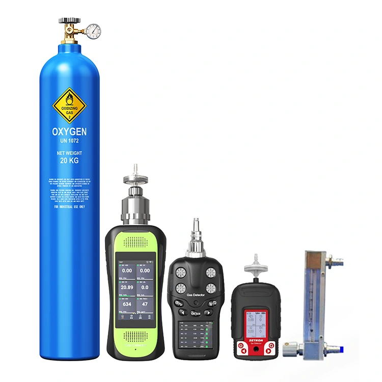 Kit test di impatto per rilevatori di gas portatili per la verifica della risposta del sensore